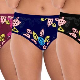 FiveFlag Mid-Rise Cotton Blend Briefs-image-93