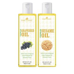 Park Daniel Set Of 2 100% Pure & Natural Grapeseed & Sesame  Oil - 100 ml Each-16
