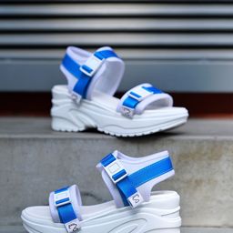 Shoetopia Block Sandals with Buckles-25