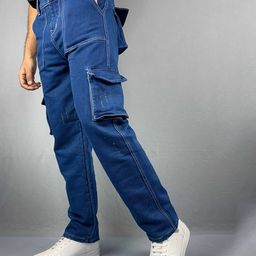 styzon Men Jean Slash Knee Jeans-image-8