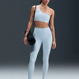 Nike Zenvy Asymmetrical Women's Light-Support Padded Sports Bra-28