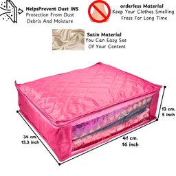 Ajabh Pink Set of 1 Regular Drawer Organiser Organisers image 2