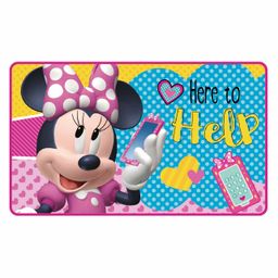Arditex Minnie Mouse Themed Floor Mat - Pink-14