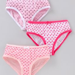 Pine Kids Anti Microbial & Bio Wash Panties Set of 3 - Pink-picture-22