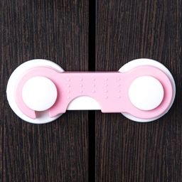 Extra Flexible Fabric Child Safety Cabinet Lock Pack Of 2 - Multicolor-9