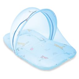 R For Rabbit Snuggy Safari Baby Nest - Blue-25
