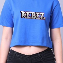 Lazy Lush Printed Regular Crop Top image 3
