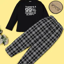 RAINE AND JAINE Boys Printed Pure Cotton Night suit-picture-30