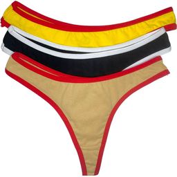 Diving Deep Women Pack of 3 Cotton Thongs Briefs-picture-5