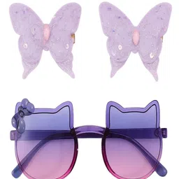 AmazingKarts Girls Hair Accessory And Sun Goggles Set-image-93