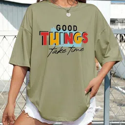 SZN Graphic Printed Round Neck Short Sleeves Cotton Oversized T-shirt-image-21