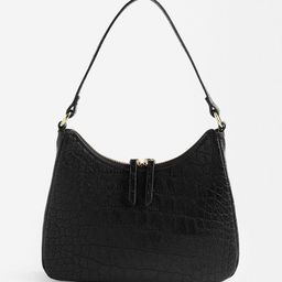 PARFOIS Animal Textured Baguette Bag-image-63