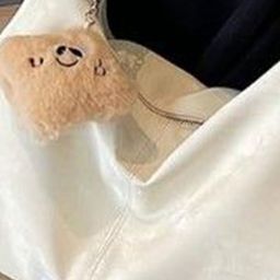 StyleCast Textured Structured Handheld Bag with Tasselled image 4