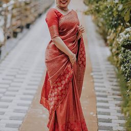 BerMondsey Woven Design Zari Banarasi Saree-picture-58