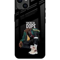 QRIOH Typography Printed iPhone 14 Back Case Mobile Accessories-picture-23