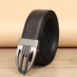 Killer Men Textured Reversible Formal Belt-picture-0