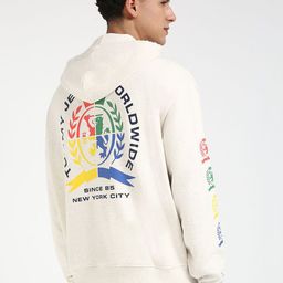 Tommy Hilfiger Men Printed Hooded Pullover Cotton Sweatshirt-image-72