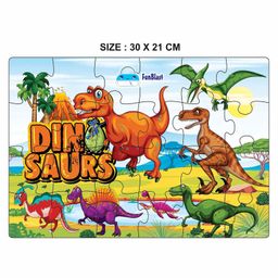 FunBlast Alphabet and Number Jigsaw Puzzles Set of 3 - 72 Pieces image 3
