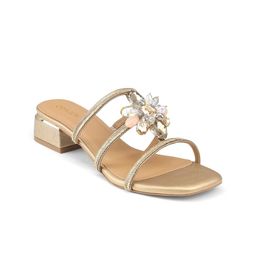 CRIMZON Embellished Block Sandals-12