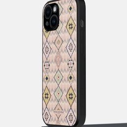 macmerise Geometric Printed iPhone 14 Back Case Mobile Accessories-18
