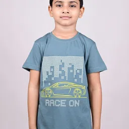 YOUMAA Boys Printed Bio Finish T-shirt-image-79