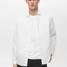 MANGO MAN Comfort Non-Iron Casual Shirt-image-65