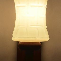 Somil Premium Designer Glass Wall / Night Lamp Elegant & Stylish Dcor Accent for Modern Interiors, color- Black, White, Size:- 20 X 25 X 32 CM-image-93