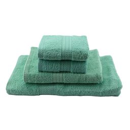 BOMBAY DYEING Green 4 Piece Pure Cotton 450 GSM Towel Set-19