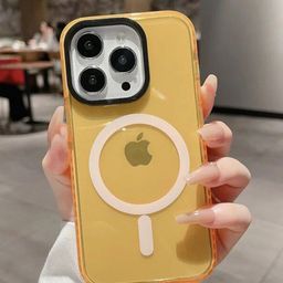 Luxury Kase Solid Printed iPhone 12 Pro Max Back Case Mobile Accessories-image-96