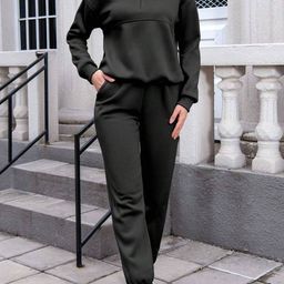 Kotty High Neck Sweatshirt With Joggers Co-Ords-picture-18