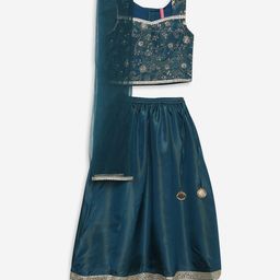 Ethnicity Girls Embroidered Ready to Wear Lehenga & Blouse With Dupatta-picture-46