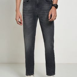 SF JEANS by Pantaloons Men Slim Fit Mid-Rise Clean Look Light Fade Non Stretchable Jeans-image-49