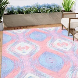 Kaleen India Pink Polyester Carpets-image-92
