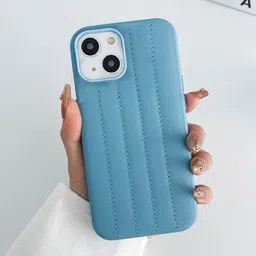 QRIOH Solid Printed iPhone 15 Plus Back Case Mobile Accessories-image-38
