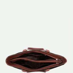 ZOUK Printed Structured Tote Bag image 5