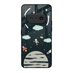 QRIOH Quirky Printed Glass Nothing Phone 3a Mobile Back Case Cover-picture-28