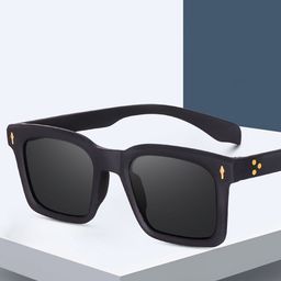 LEGEND EYEWEAR Unisex Black Square Sunglasses With UV Protected Lens SGLGQTUCJRPJGGHZ-image-31