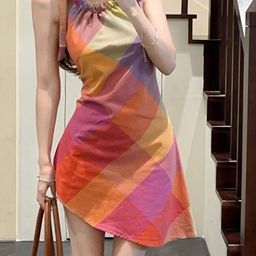 StyleCast Women Print Casual Fit and Flare Dress-image-1
