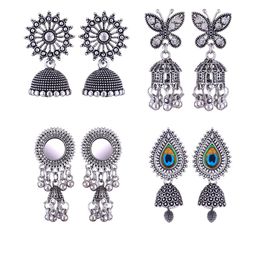 Sangria Alloy Silver-Plated Earrings-image-74