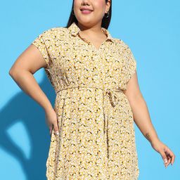 Oxolloxo Women Floral Printed Fit & Flare Dress-picture-32