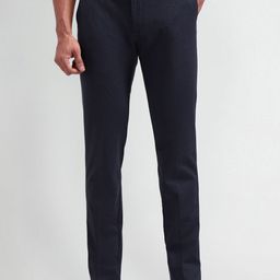 Arrow New York Men Textured Urban Slim Slim Fit Trousers-picture-14