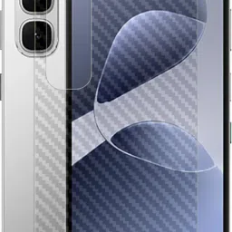 SOMTONE Back Screen Guard for Infinix Hot 60i 4G Back Carbon fiber Screen Protector | Anti-Scratch | Edge to Edge Full Coverage | Screen Guard-image-0