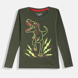 Eteenz Boys Printed Premium Cotton T-shirt-image-67