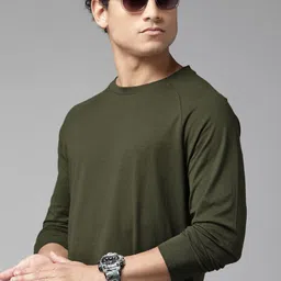 Roadster The Lifestyle Co. Raglan Sleeves Pure Cotton T-shirt-image-28