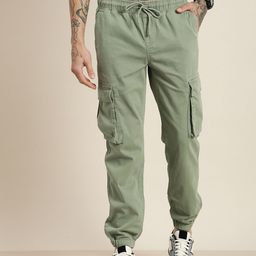 HERE&NOW Men Cargos Trousers-picture-14