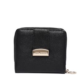 Lino Perros Women Black Solid Zip Around Wallet-26