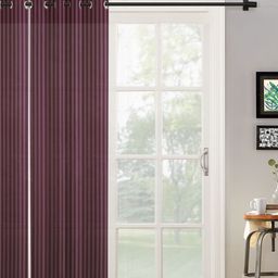 HOSTA HOMES Purple Long Door Curtain-image-58