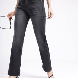 glitchez Women Straight Fit Light Fade Stretchable Jeans-image-50