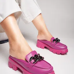 JM Looks Embellished Platform Heels-39