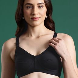DressBerry Solid T-shirt Bra - Full Coverage DB-NW-CONCENT-BK-1-32B image 2
